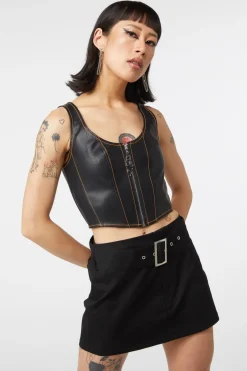 Ablaze Pu Corset