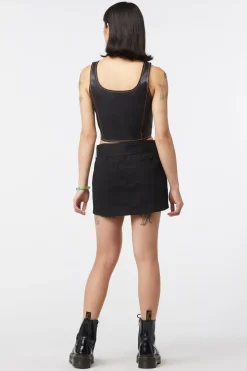 Ablaze Pu Corset