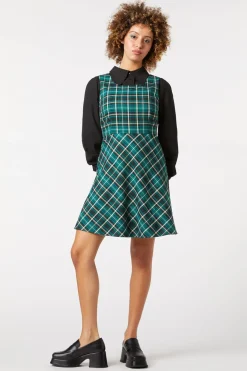 Amber Check Pinny