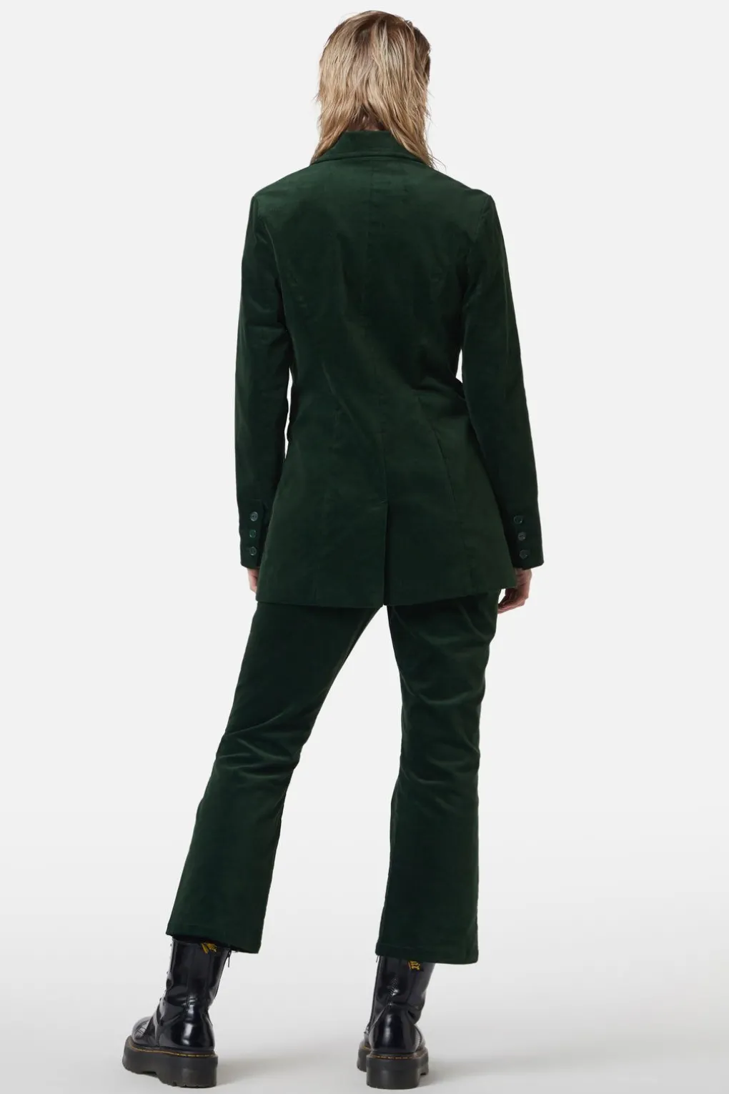 At The Alter Velvet Blazer