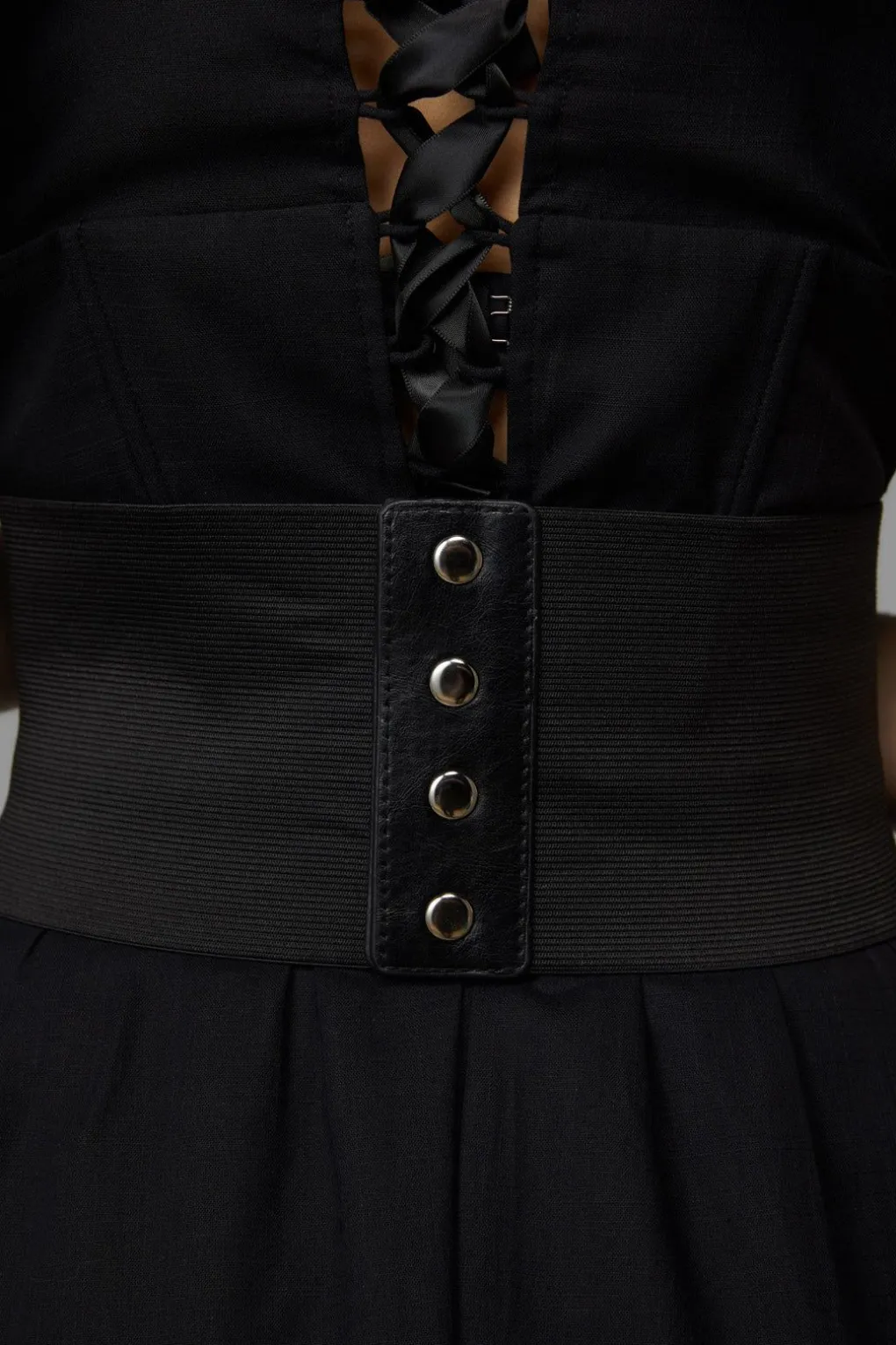 Bat Charm Corset Belt