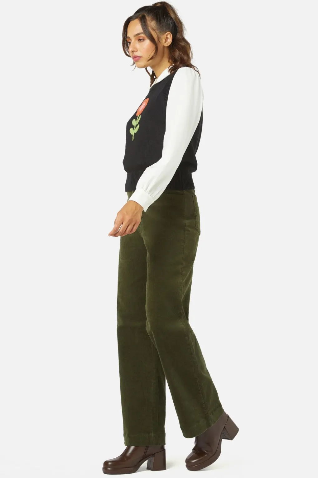 Belle Emb Knit Vest