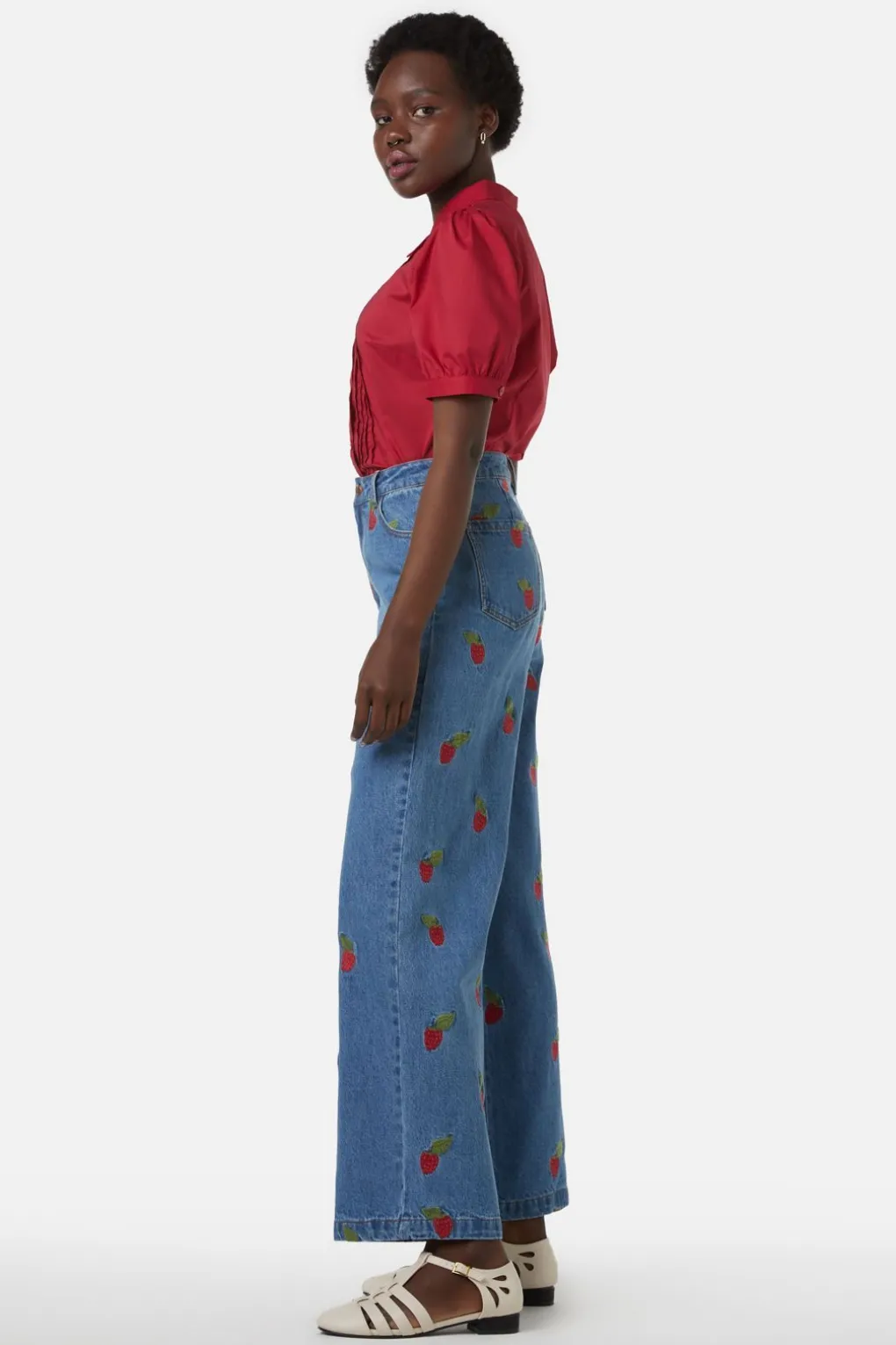 Berry Sweet Emb Jean