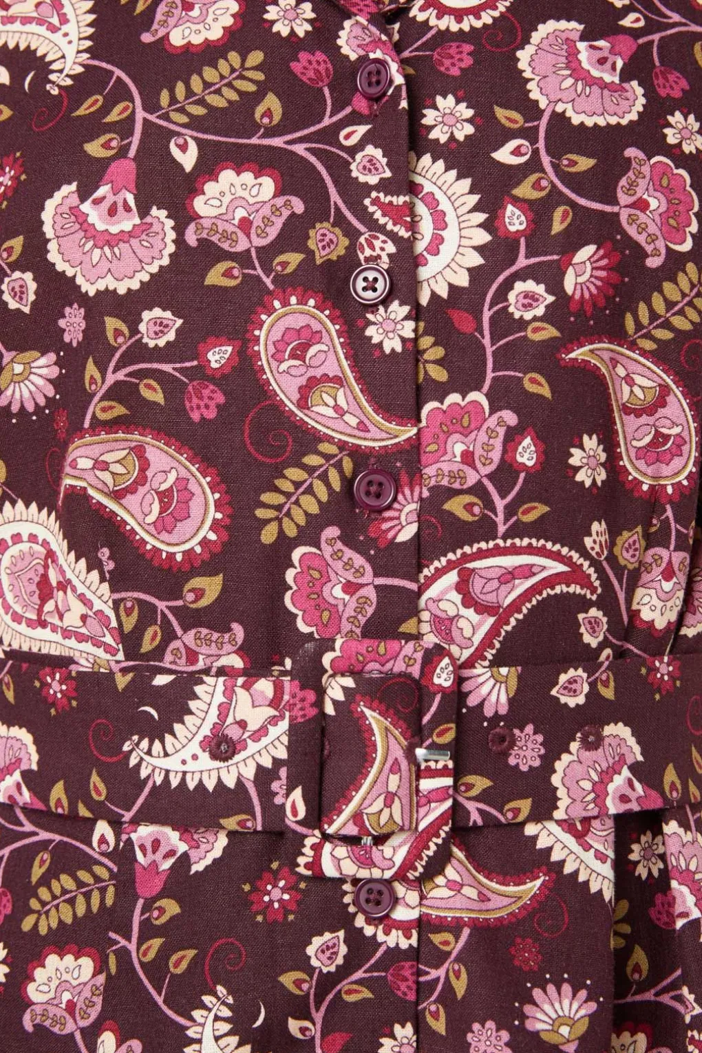 Boho Paisley Mini Dress