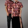 Bookish Print Short Sleeve Shirt