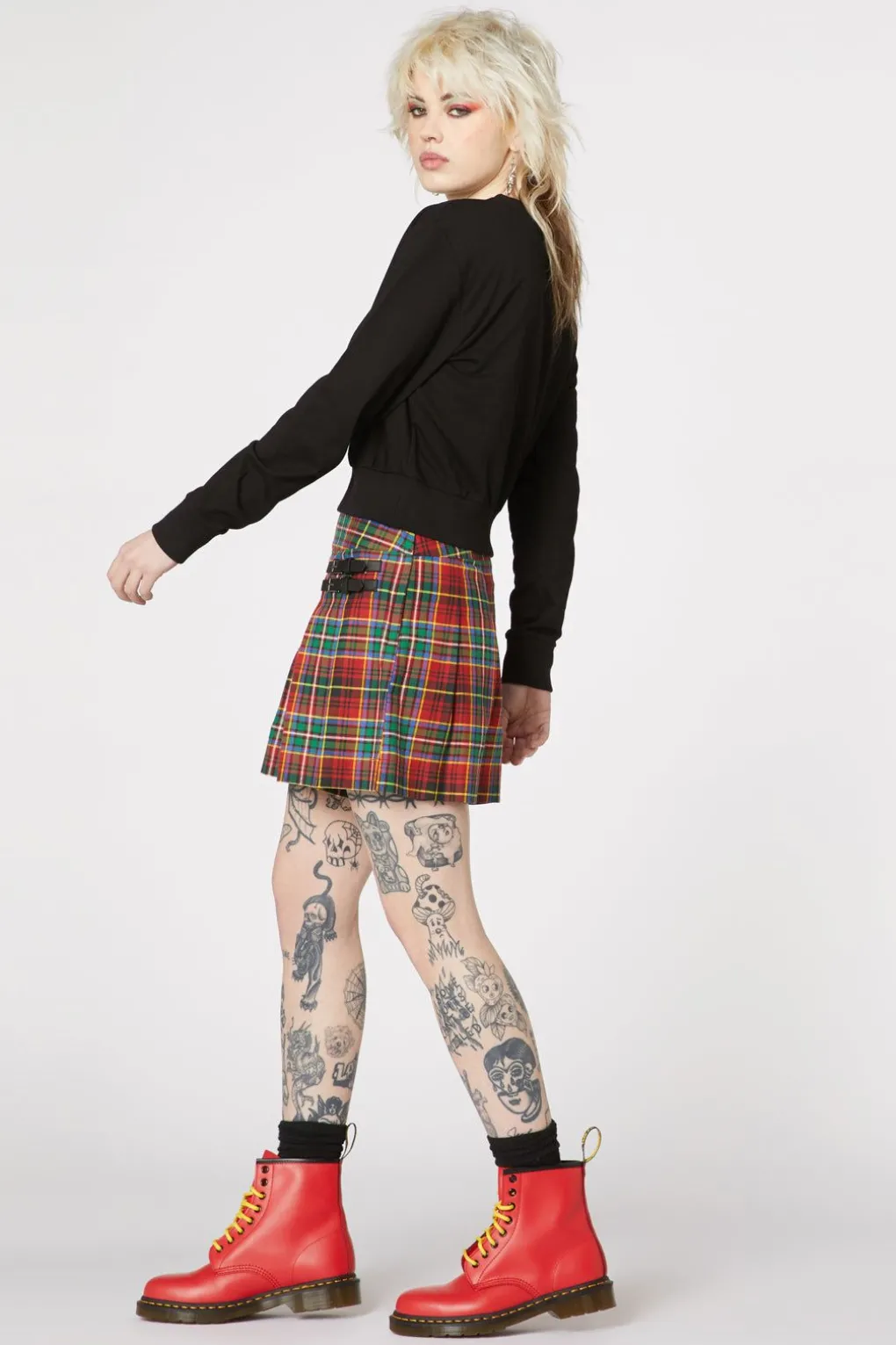 Brainz Boxy Crop Sweater