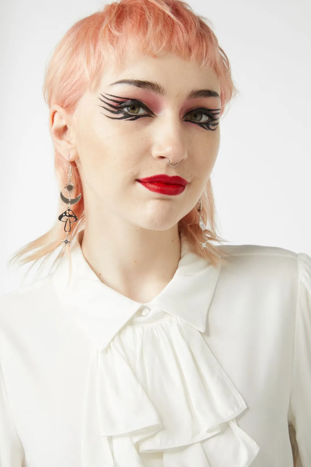 Celestial Mushroom Earrings