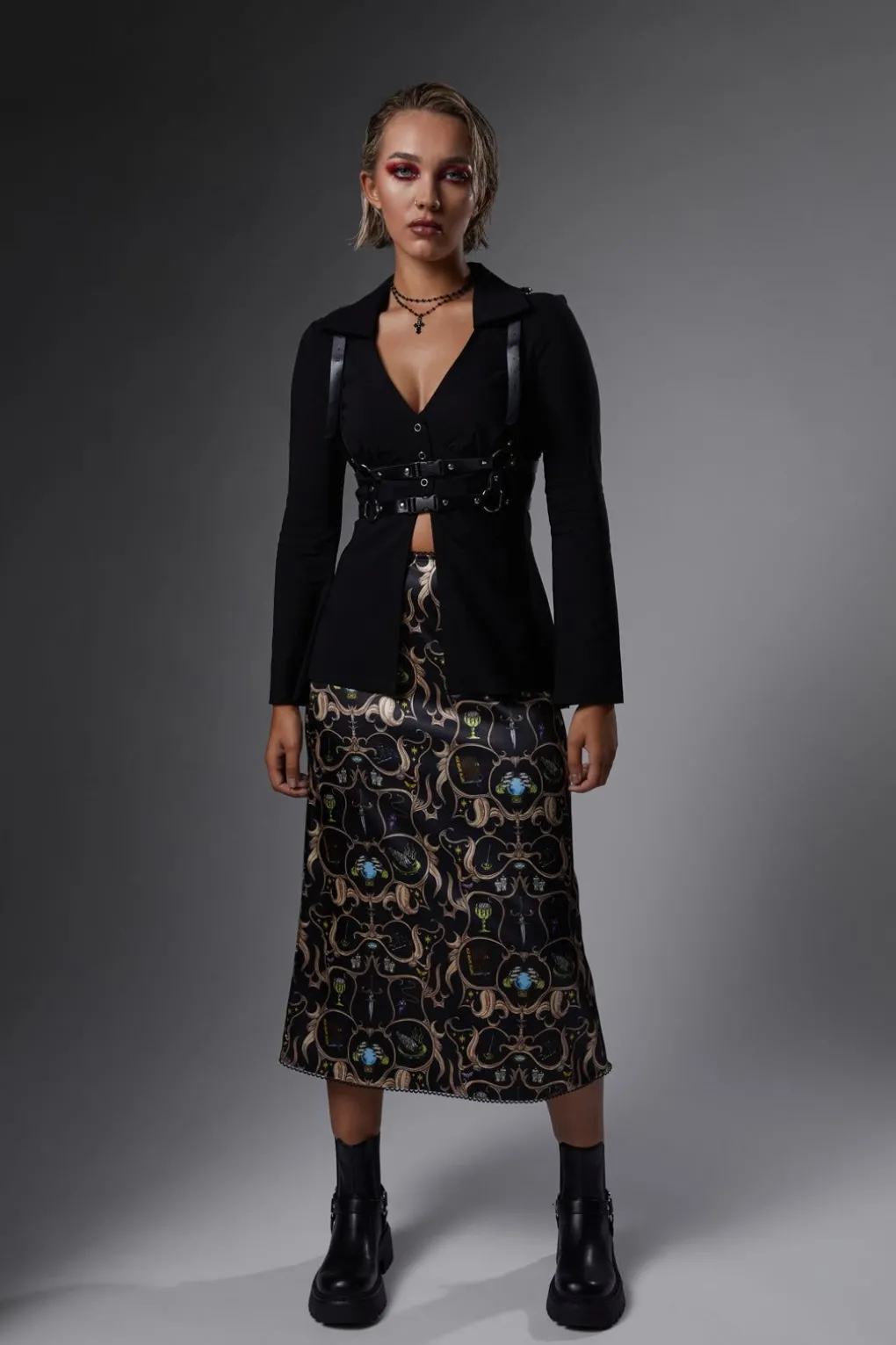 Ceremonial Midi Skirt