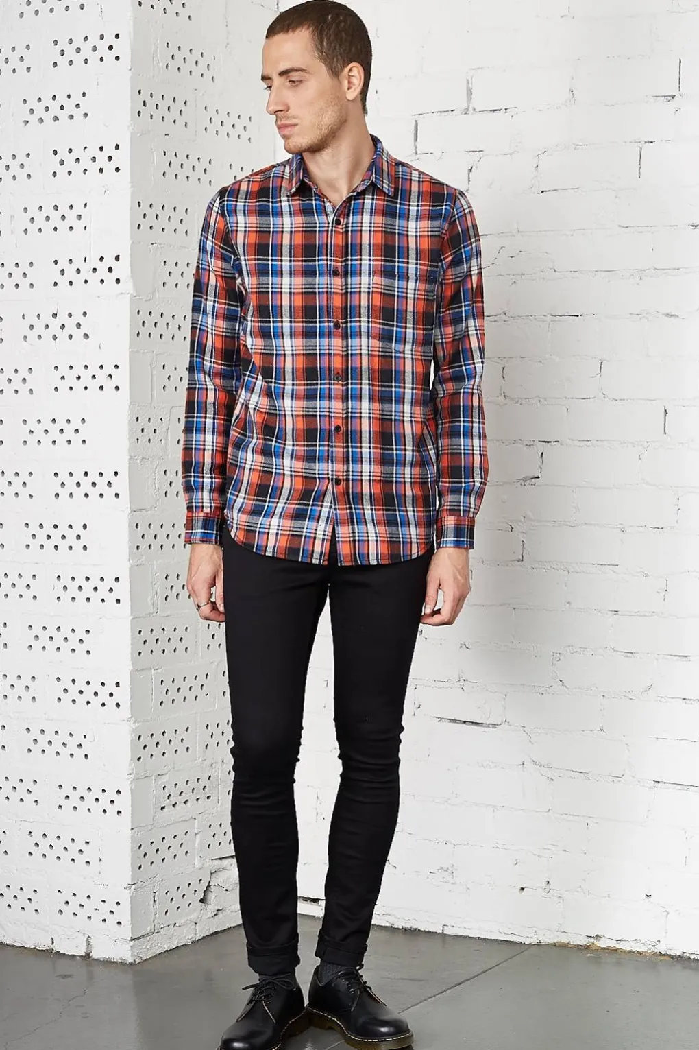 Checked Out Ls Shirt