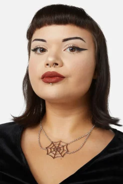 Cobweb Necklace