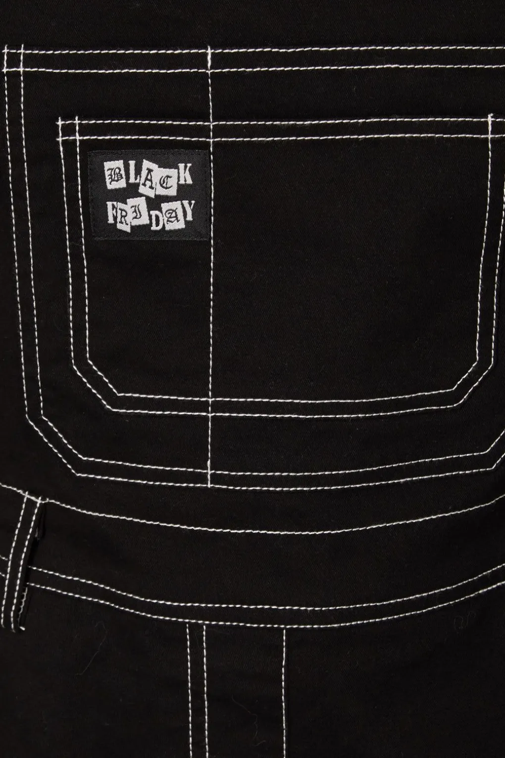 Contrast Stitch Overall