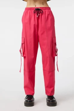 Contrast Stitch School Cargo Pant