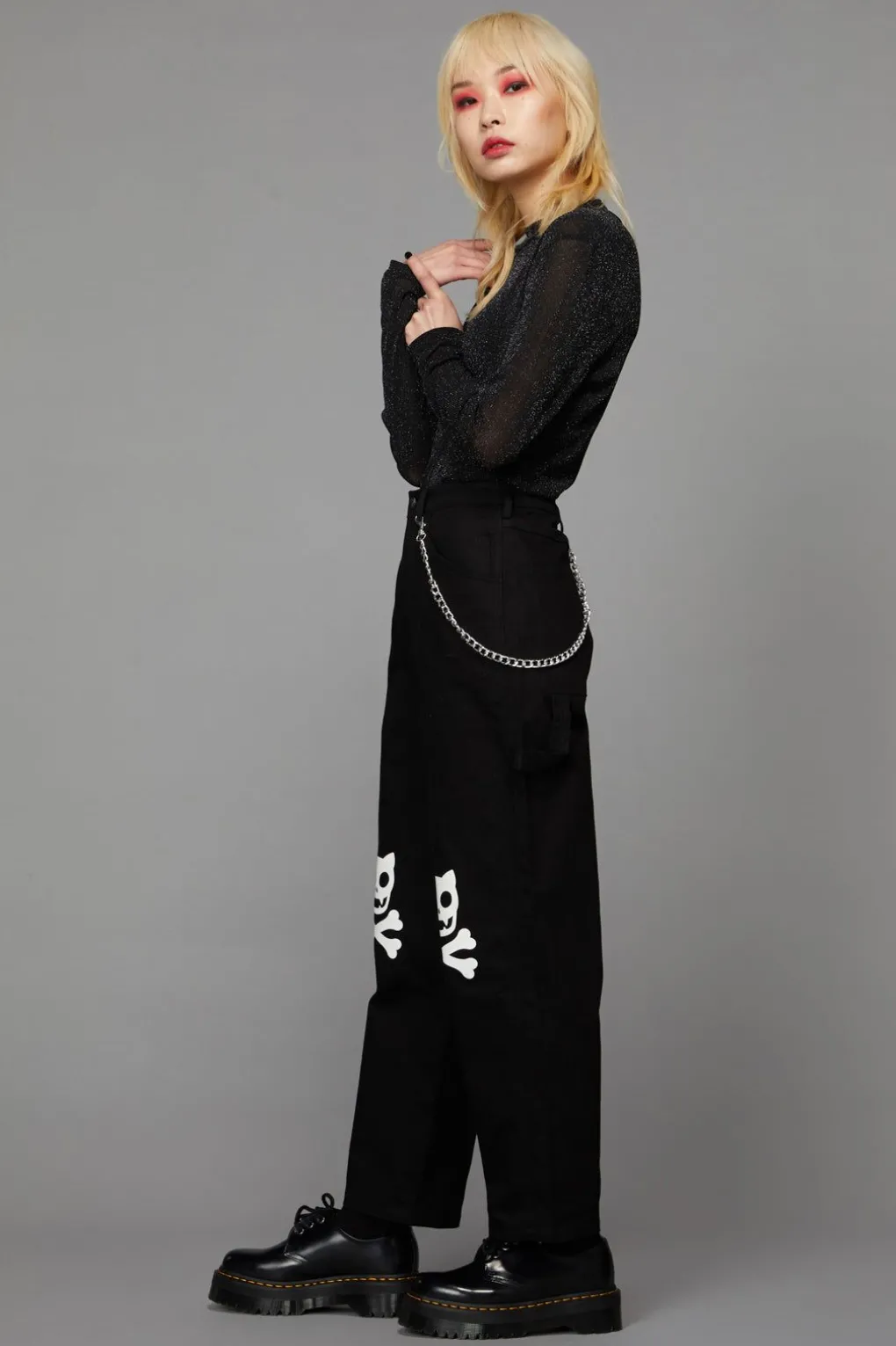 Crossbone Goth Pant
