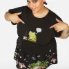 Curve Busy Tee