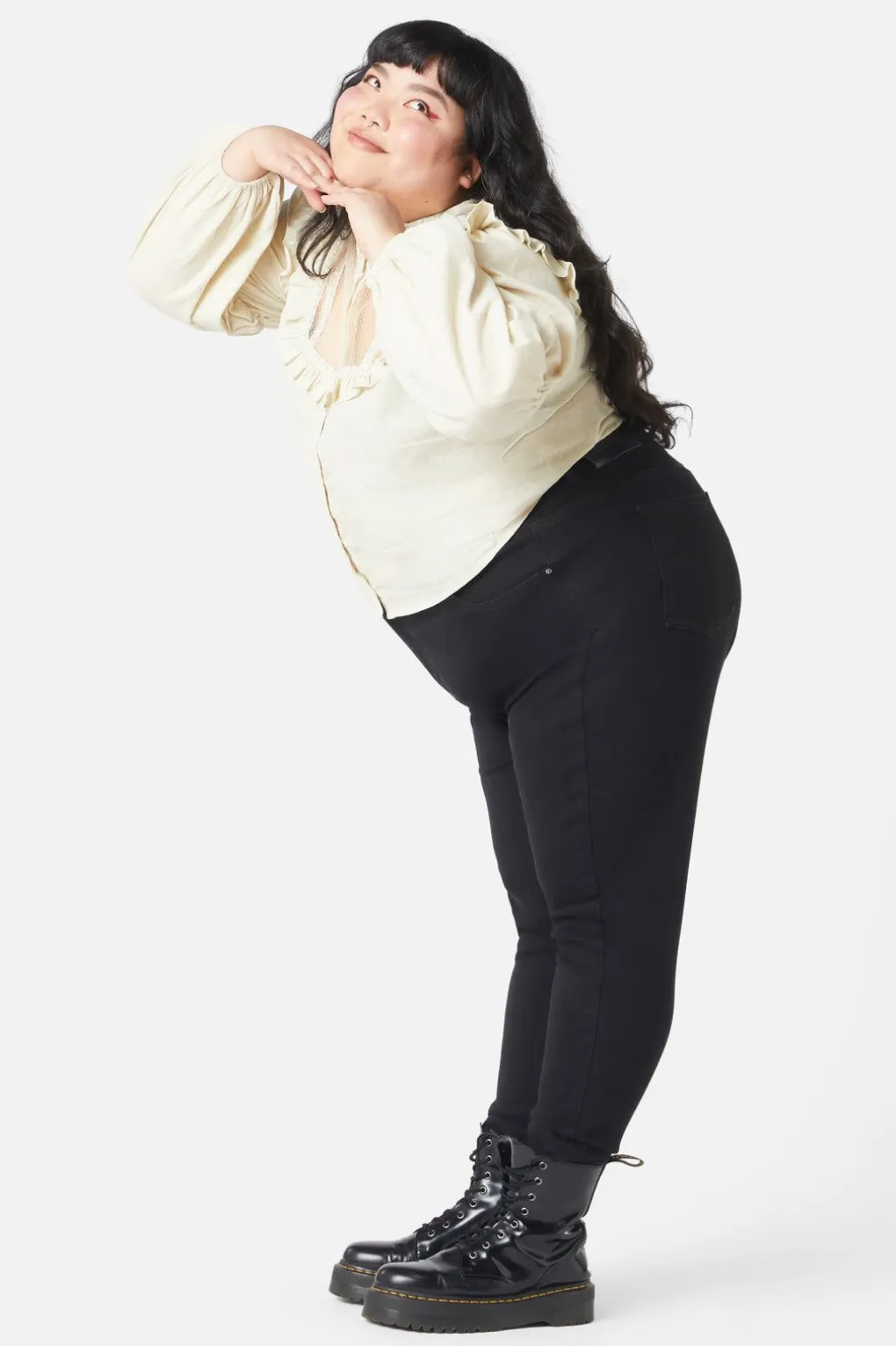 Curve Maidservant Blouse