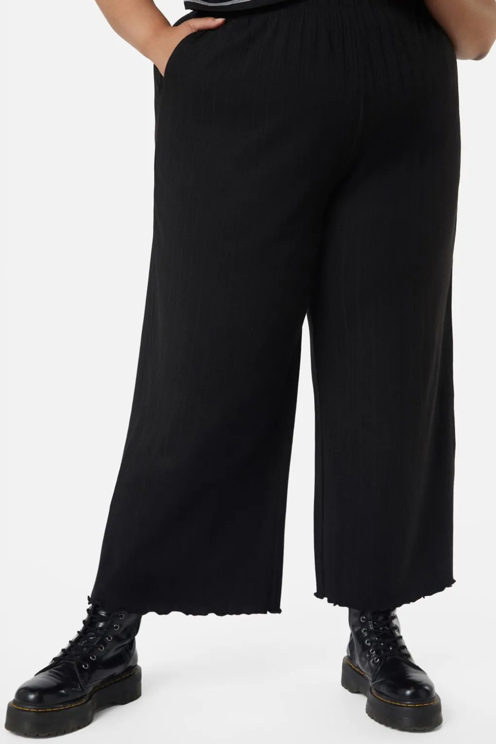 Curve Maidservant Jersey Culotte