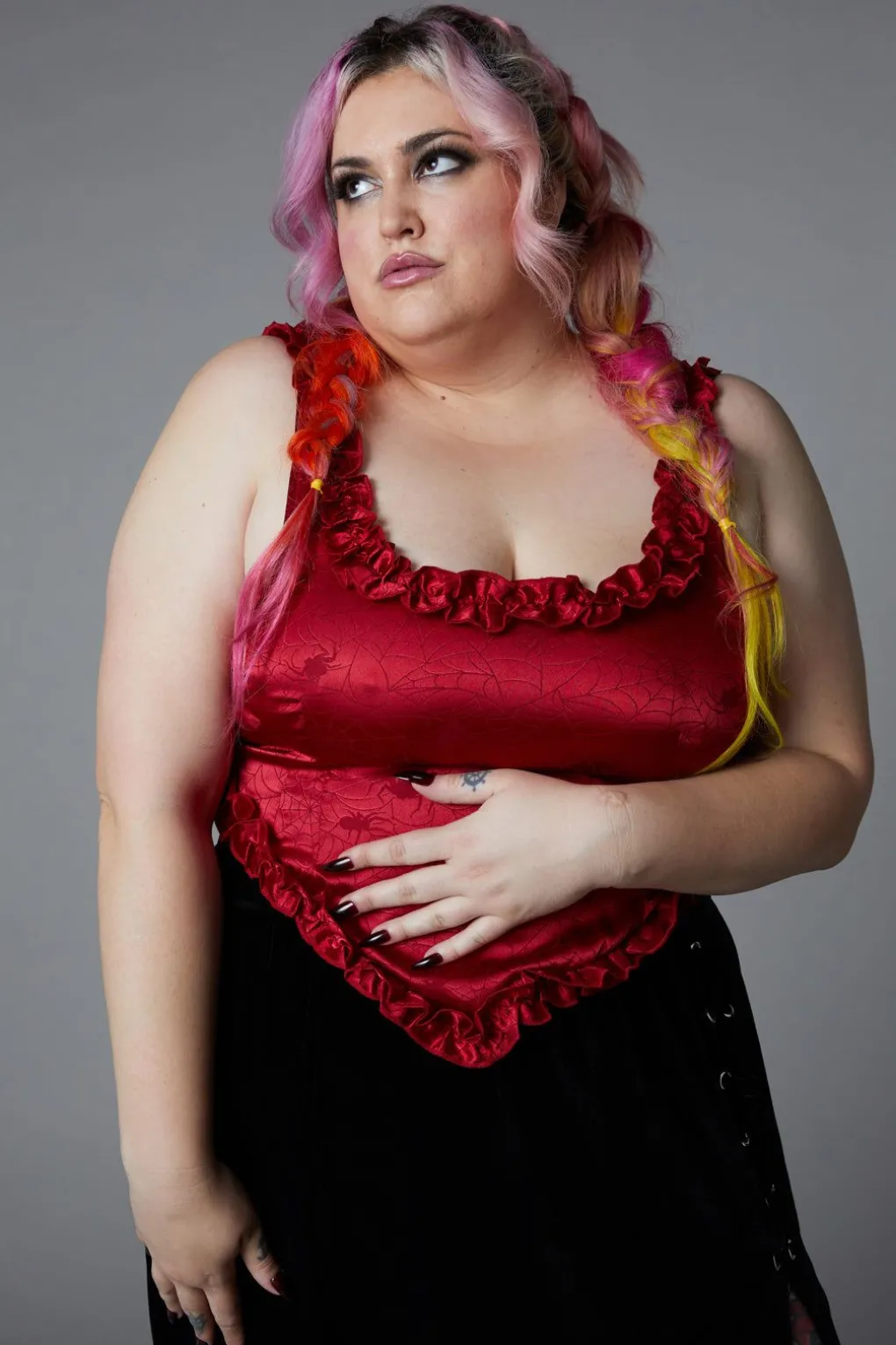Curve Nadja Gothic Corset Top