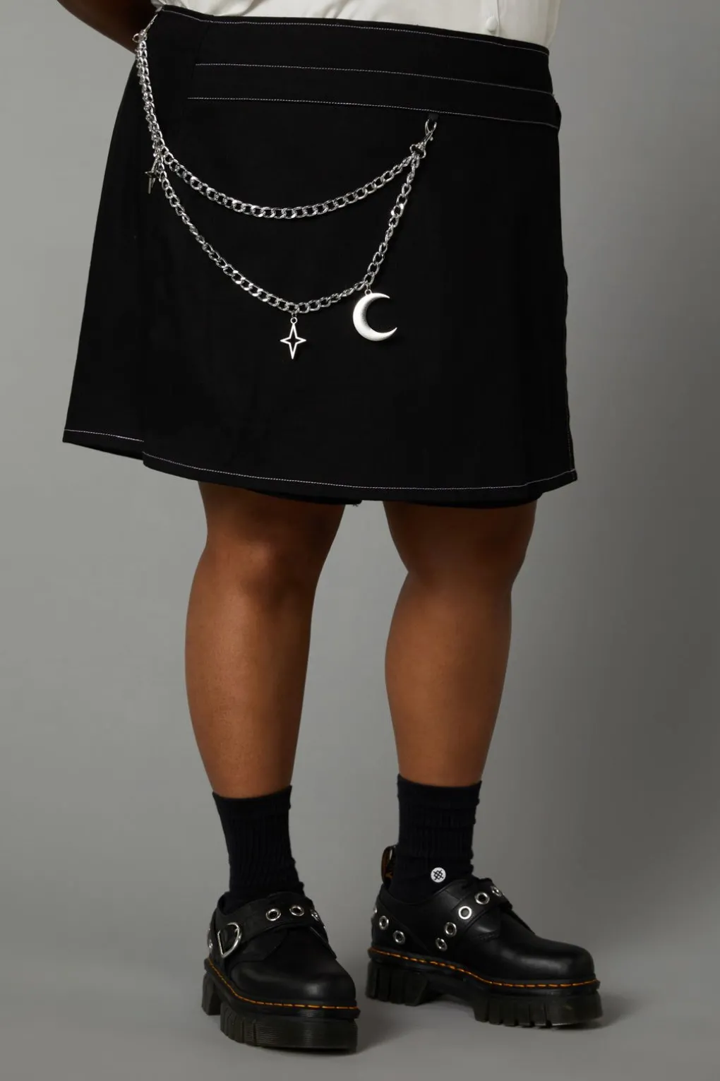 Curve Night Sky Skort