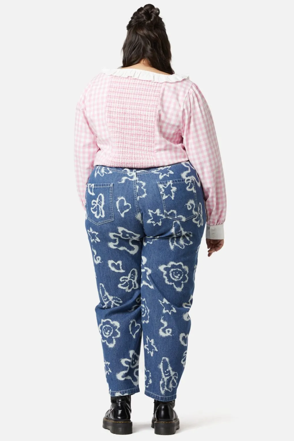 Curve Picnic Party Corset Blouse