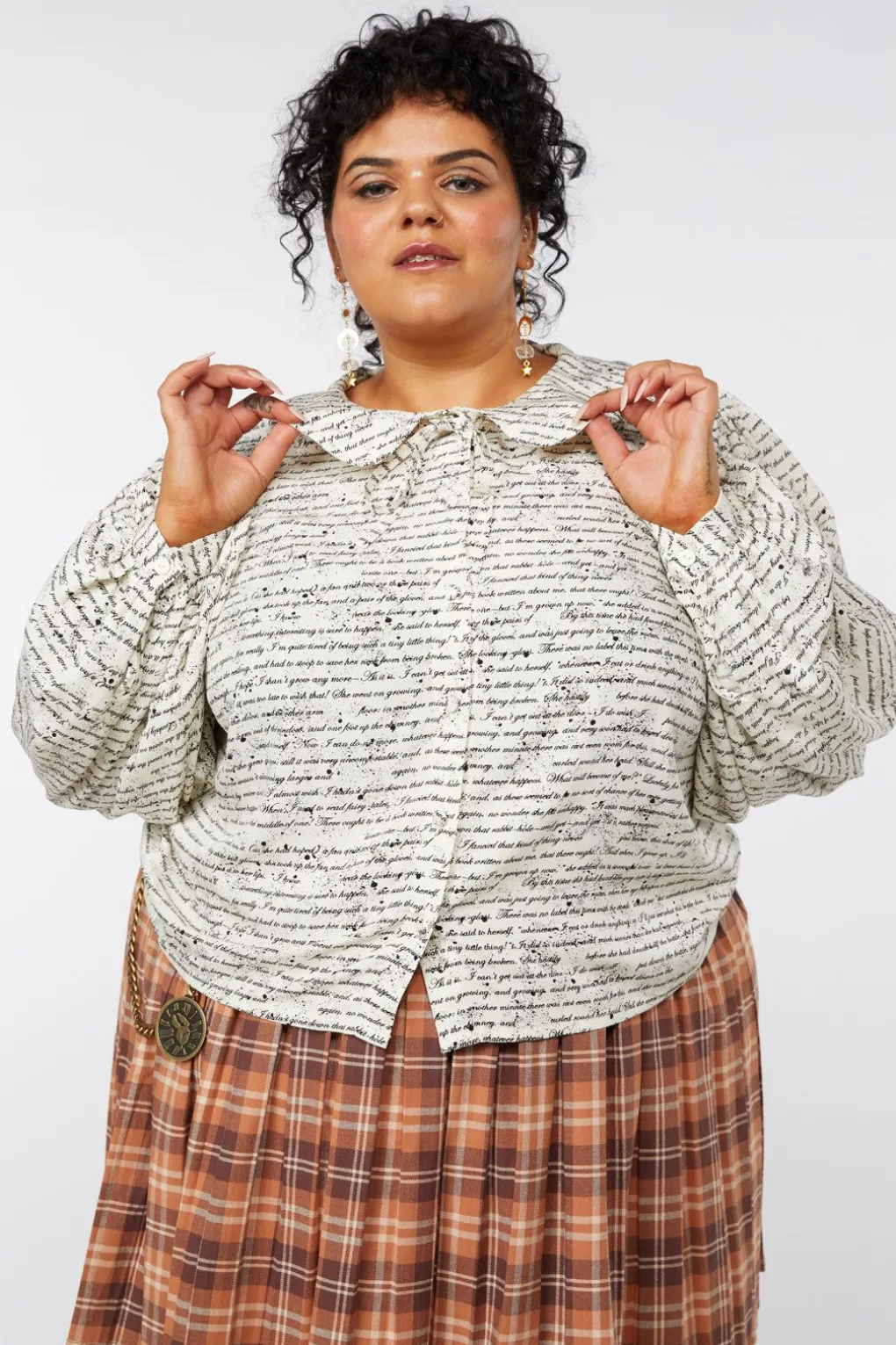 Curve Read It Again Blouse