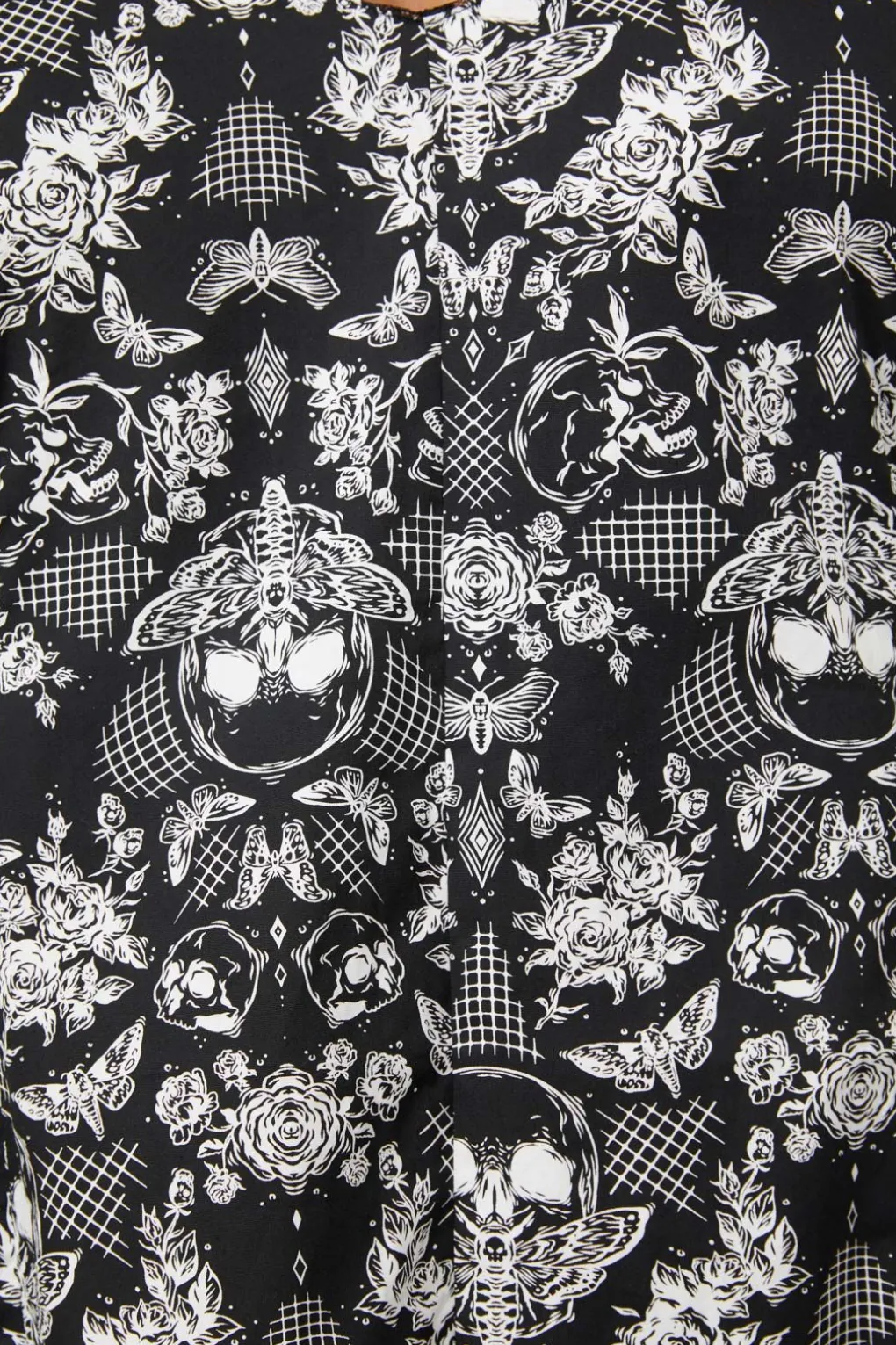 Curve Romantic Skull Lace Dress