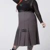 Curve Time U0026 Date Pleated Skirt