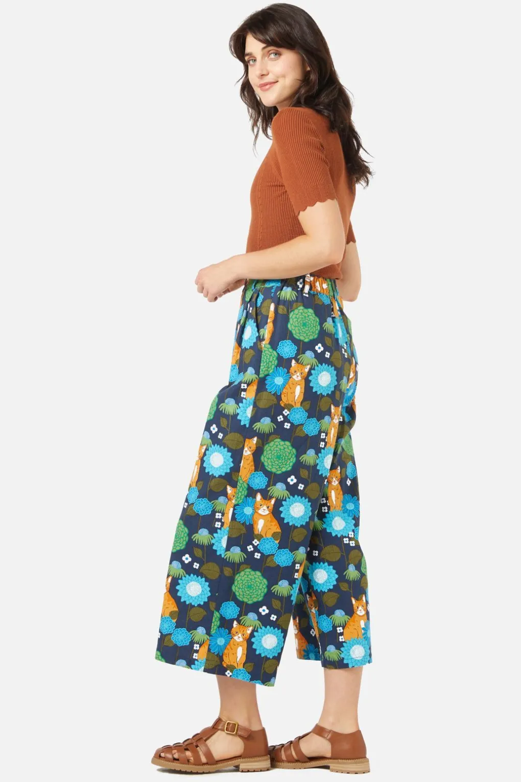 Cute Cat Culotte