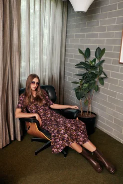 Cynthia Wrap Dress