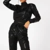 Dark Snake Print Sweater