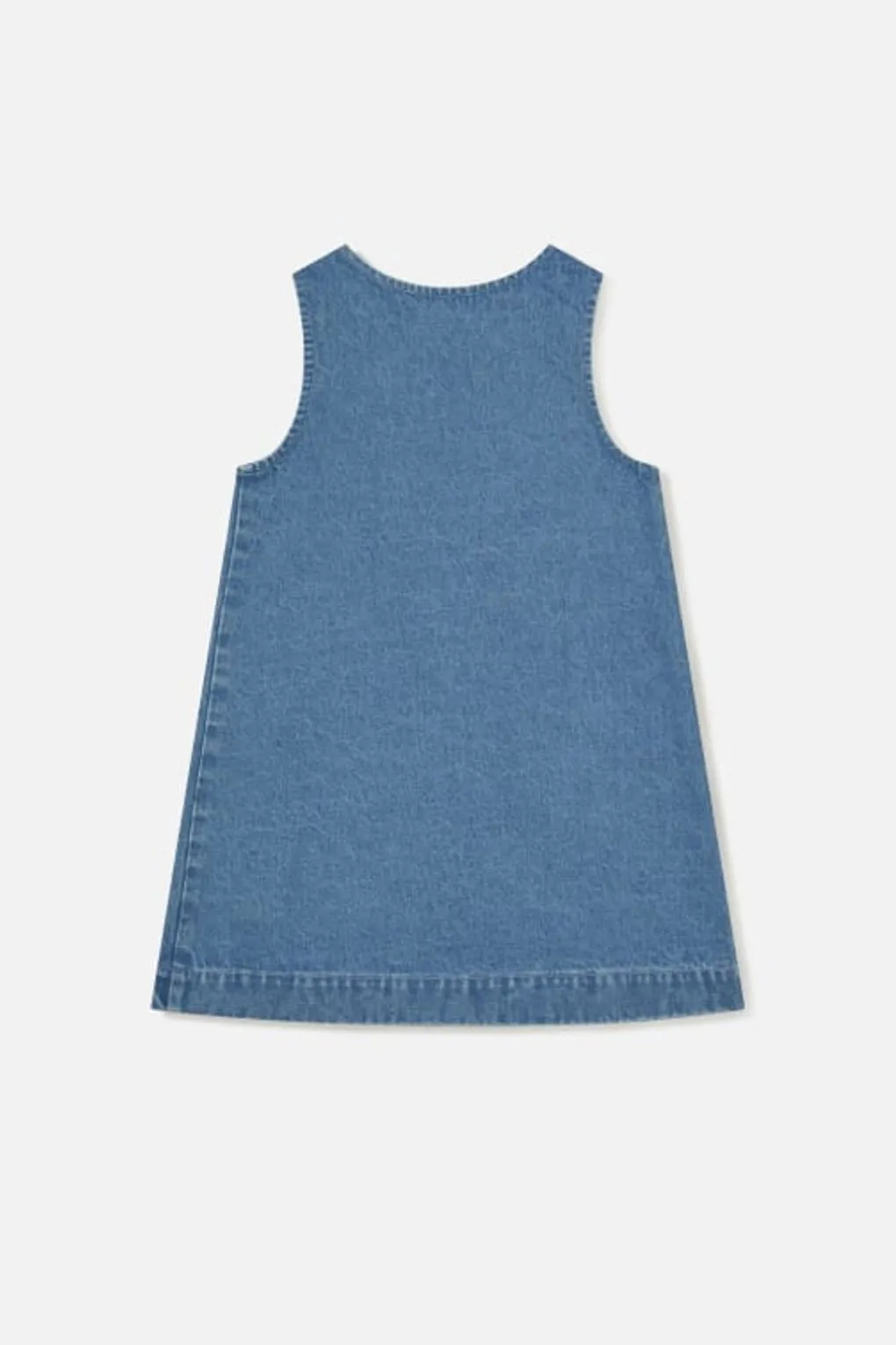 Denim Rainbow Kids Pinafore