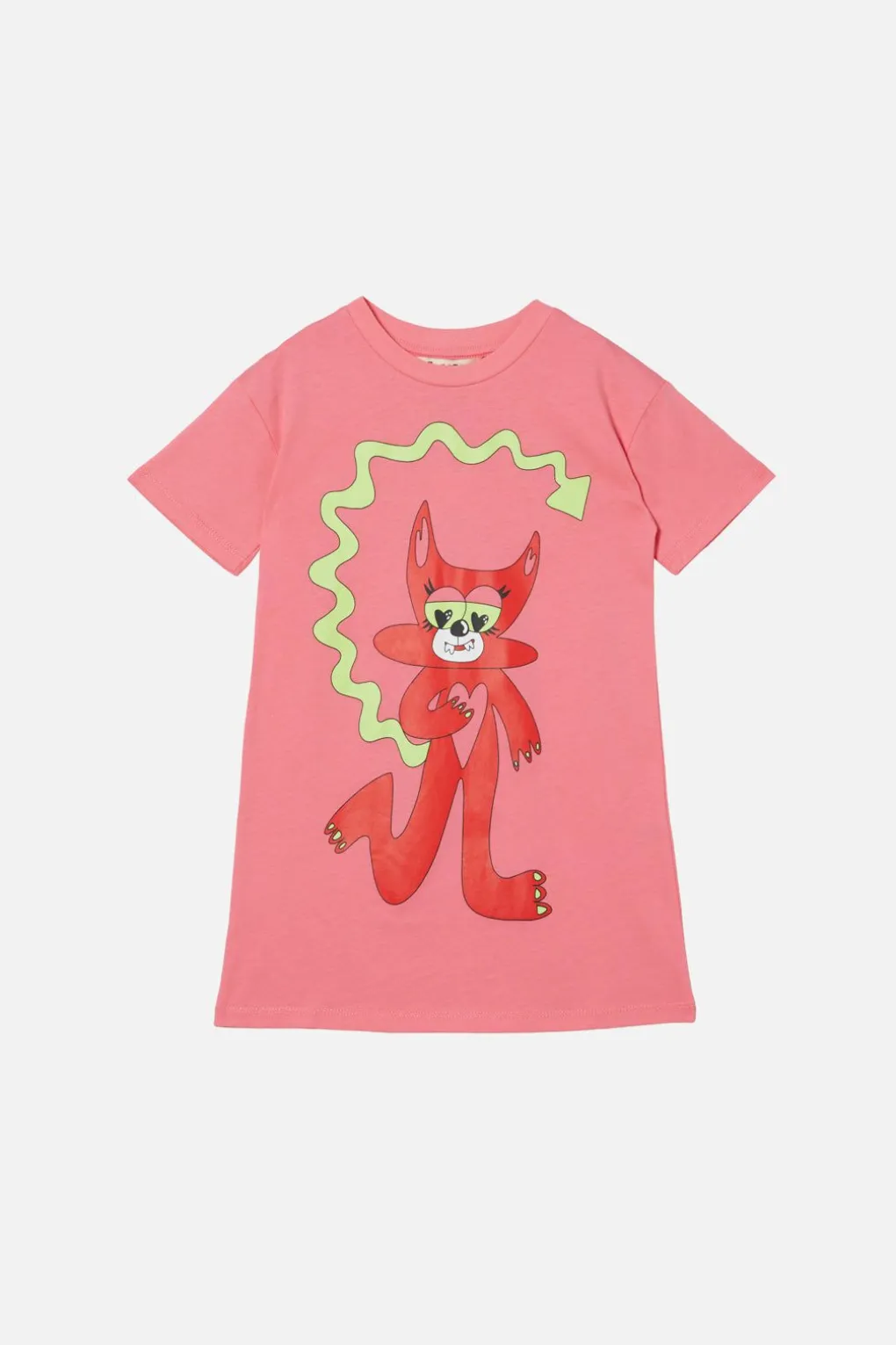 Devilish Girl Kids Tshirt Dress