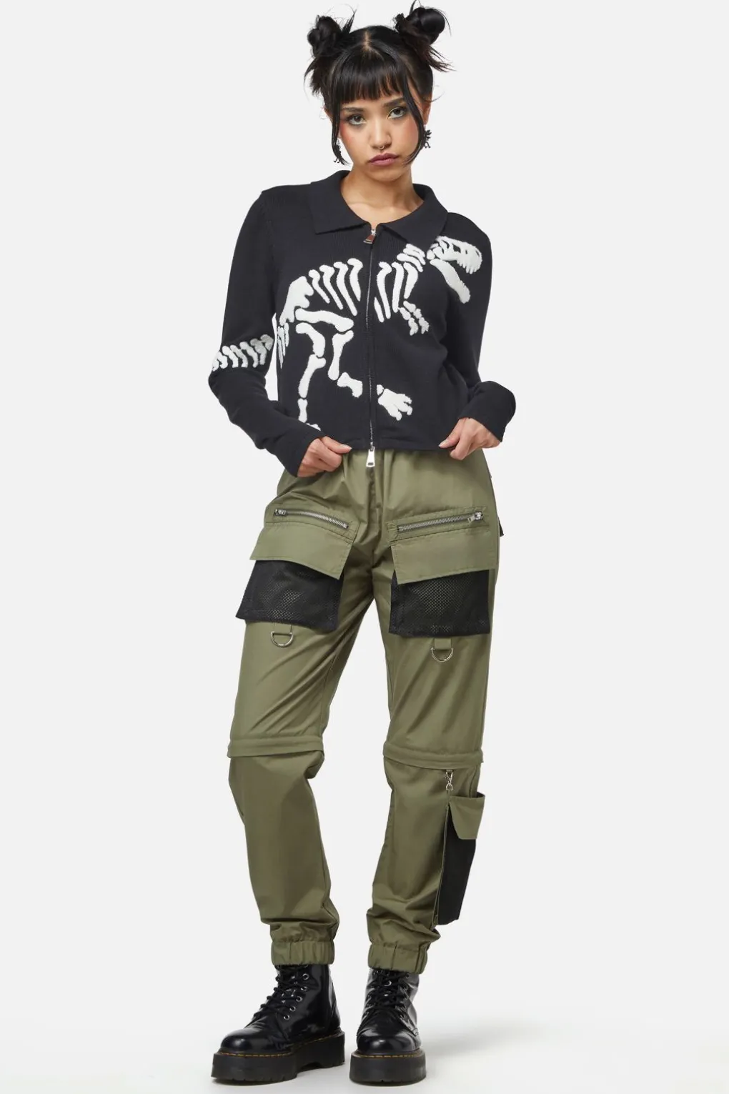 Early Jurassic Dino Knit Cardi
