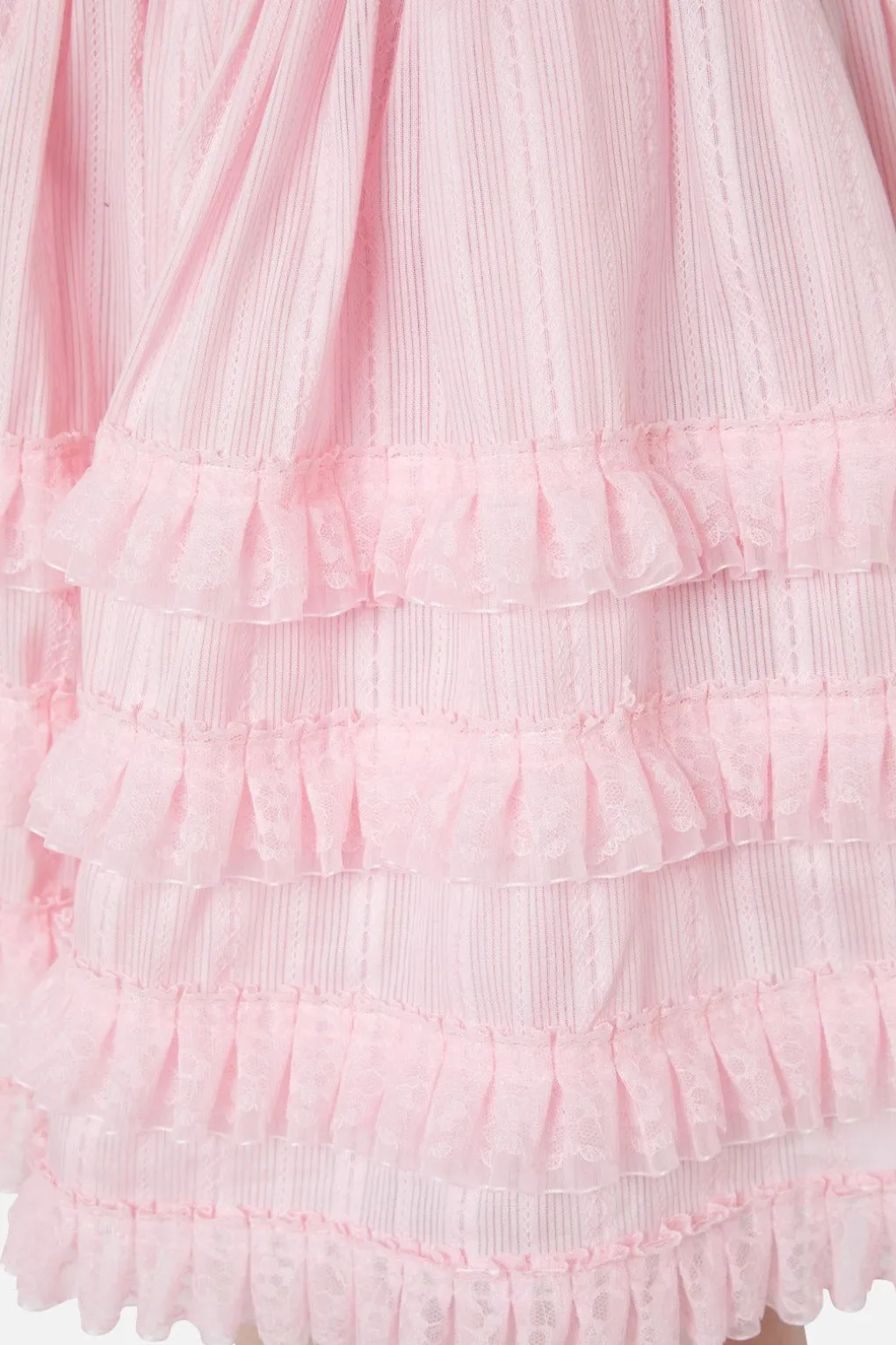 Elina Lace Trim Skirt