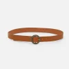 Fancy Round Buckle Belt