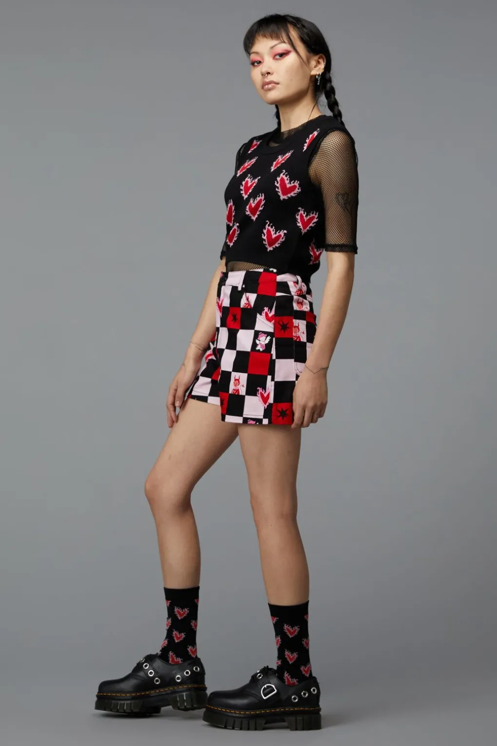 Flamin Hearts Vest