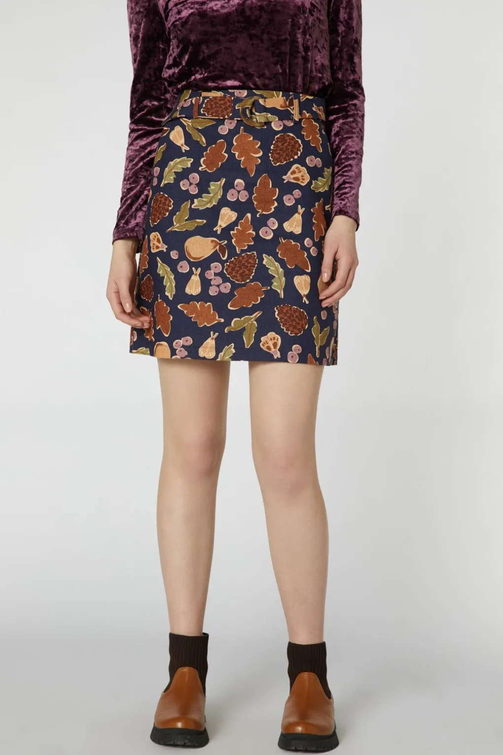 Forest Print Skirt