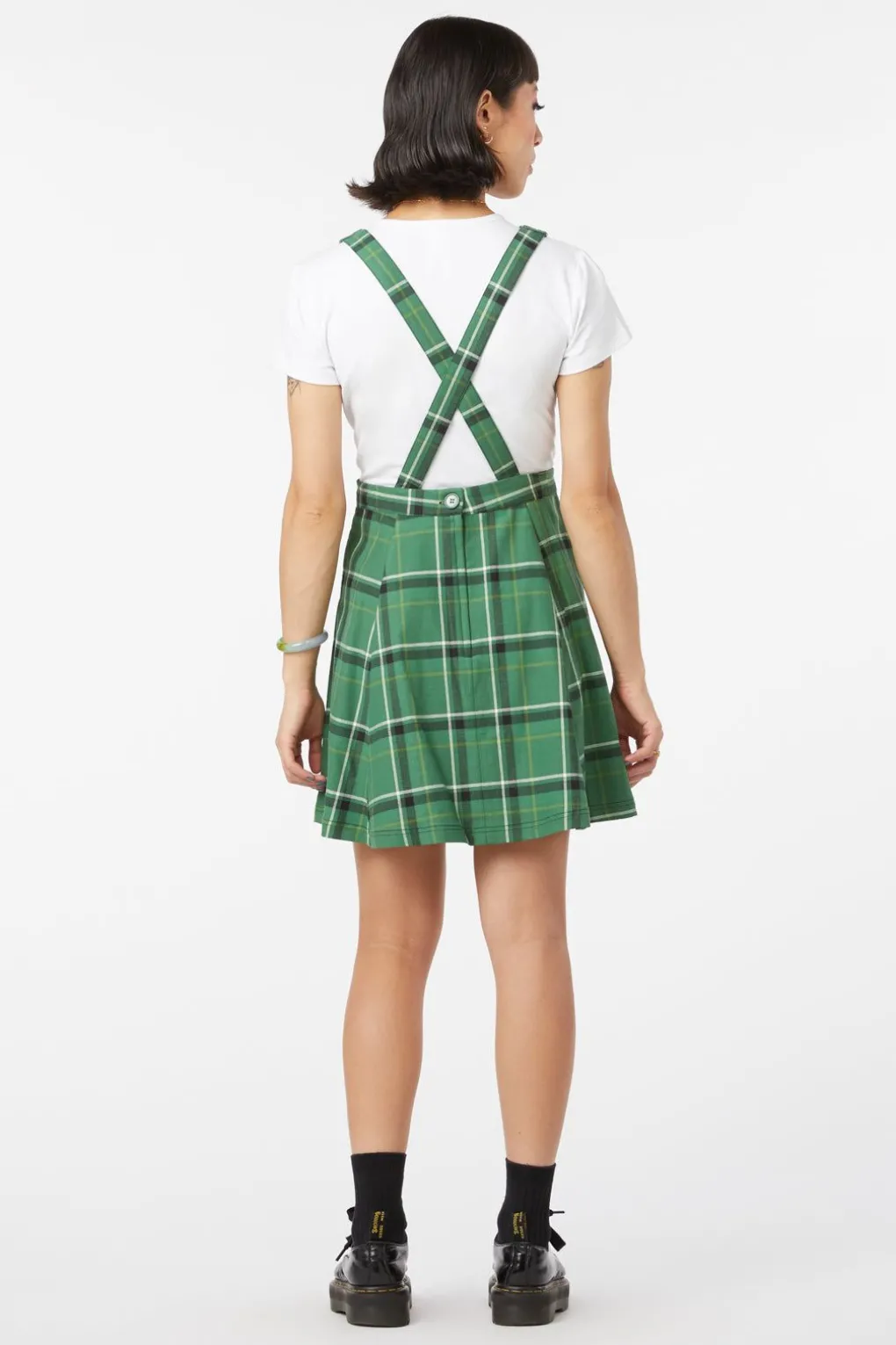 Forest Tartan Pinafore