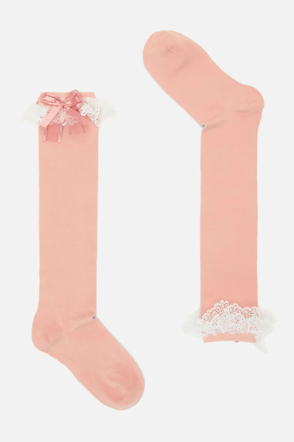 Frill U0026 Bow Knee Socks
