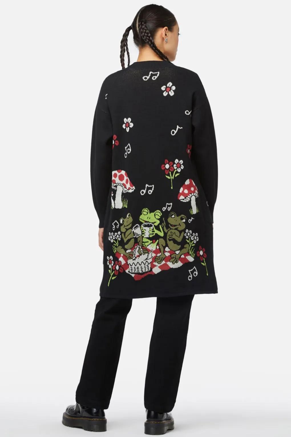 Froggy Picnic Cardigan