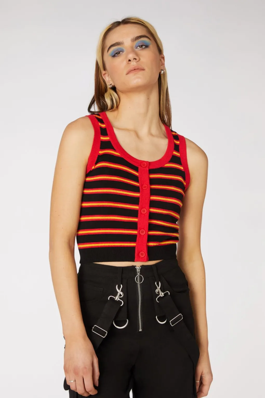 Fury Stripe Sleeveless Knit