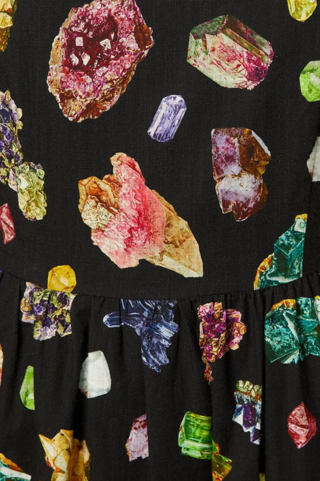 Glorious Geodes Goth Dress