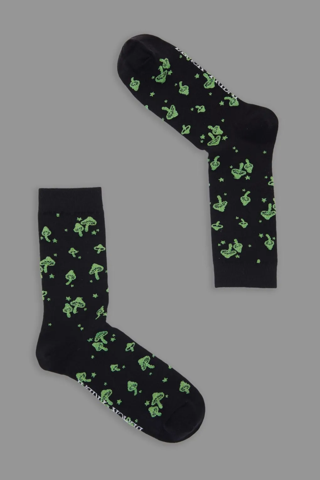 Glowing Shrooms Sock