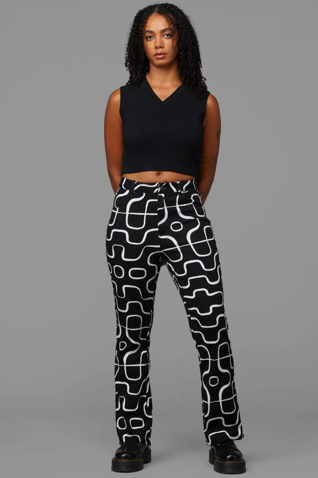 Haunted Bloom Knit Vest