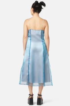 Holographic Sheer Dress