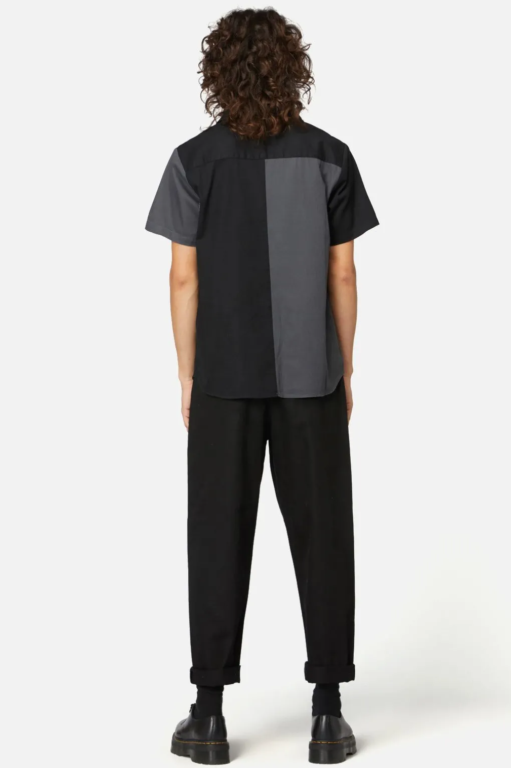 Jeff Split Worn Wash Shirt
