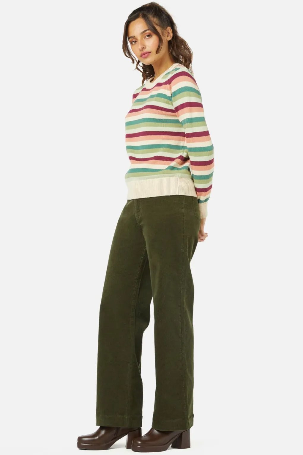 Joy Stripe Sweater