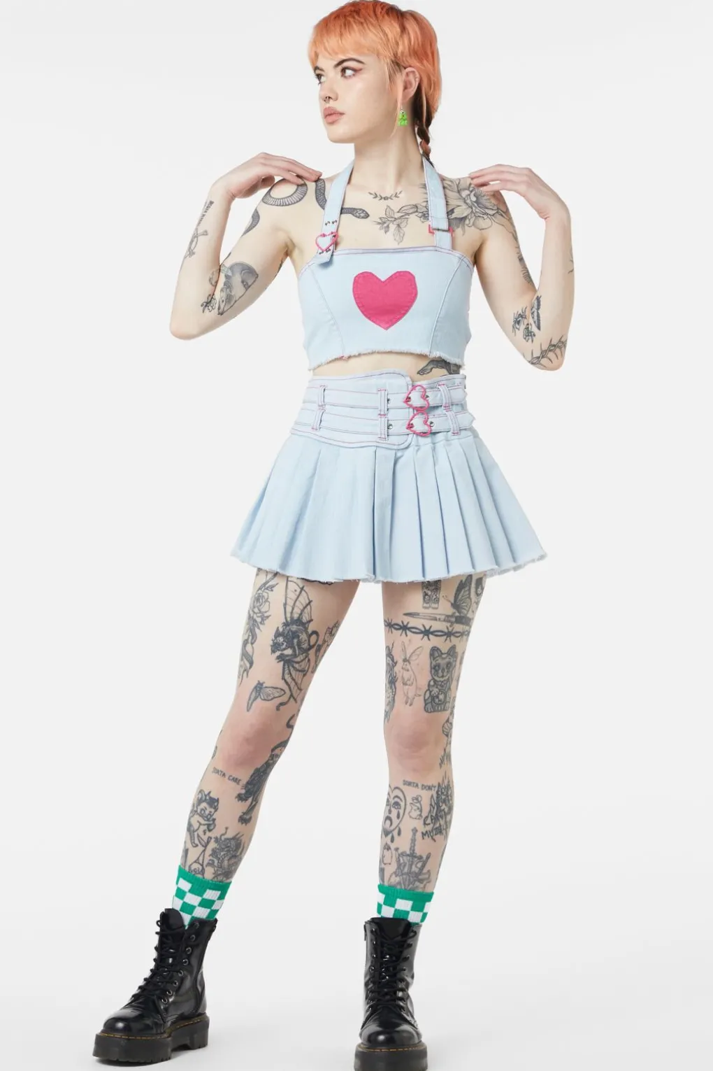 Kewties Buckle Mini Skort