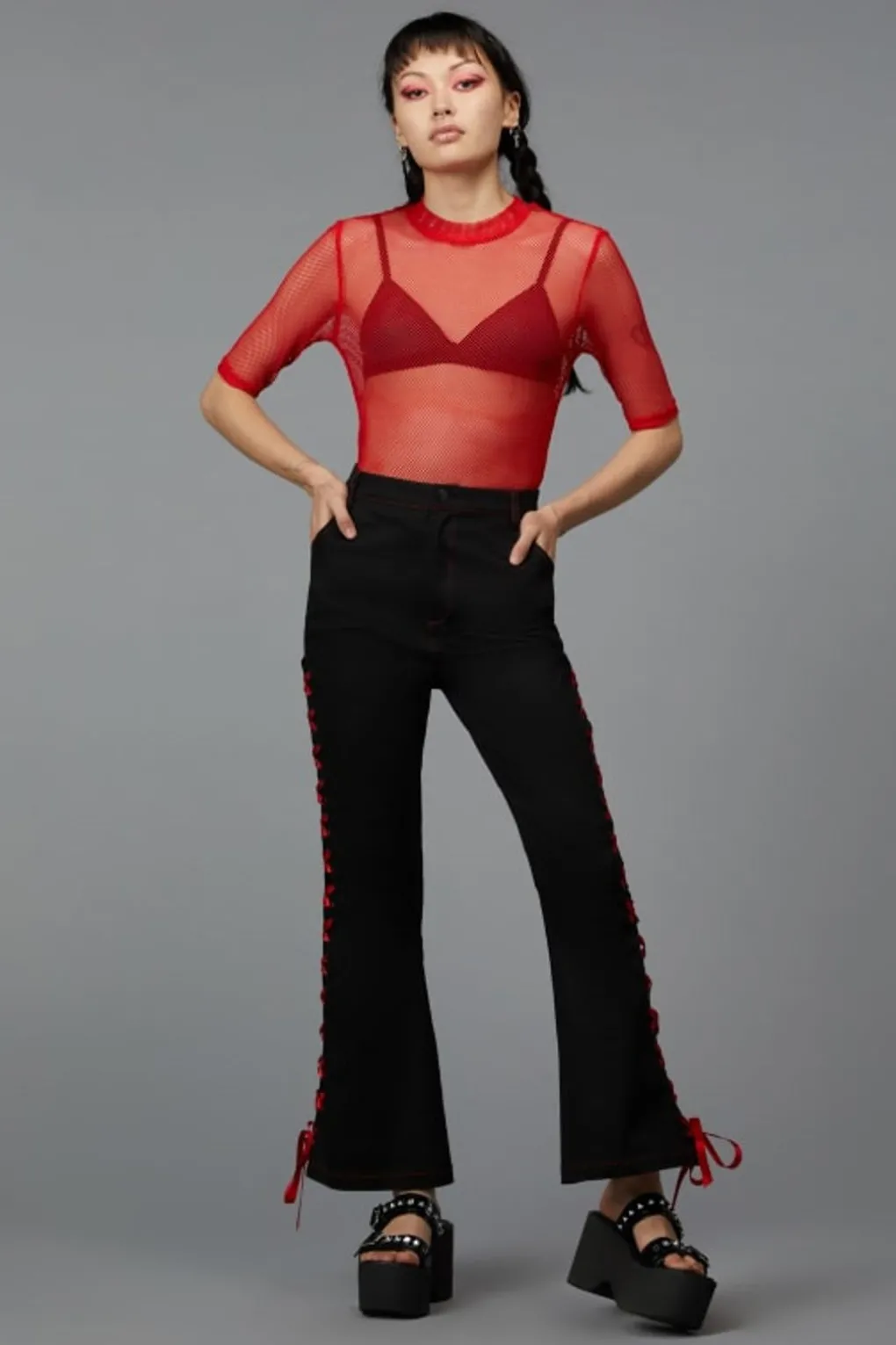 Laced Ribbon Pant