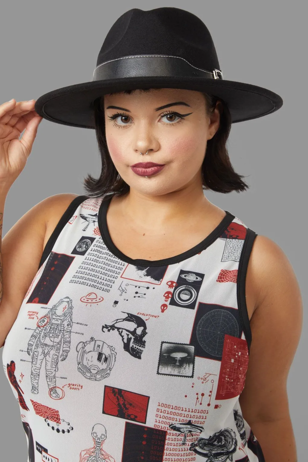 Large Buckle Hat