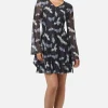 Larvae Mesh Dress